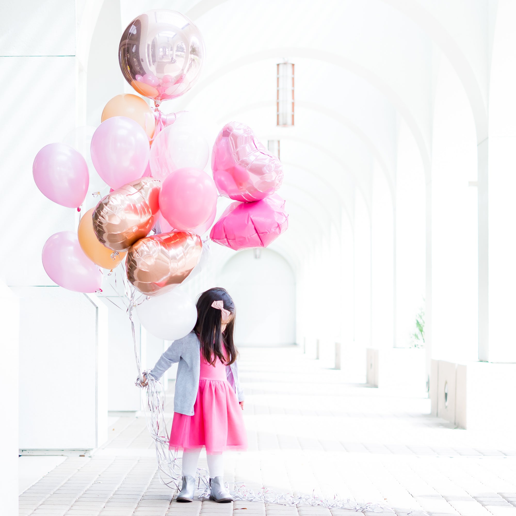 Iridescent Happy Cloud Balloon