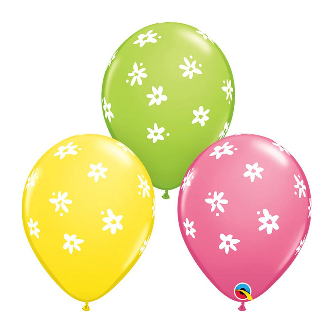 11 inch Qualatex Contemporary Daisies