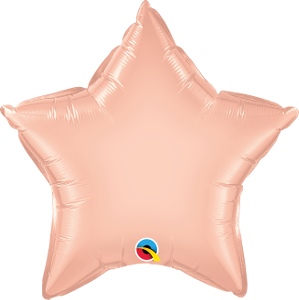 Rose Gold Star Balloon | 18"