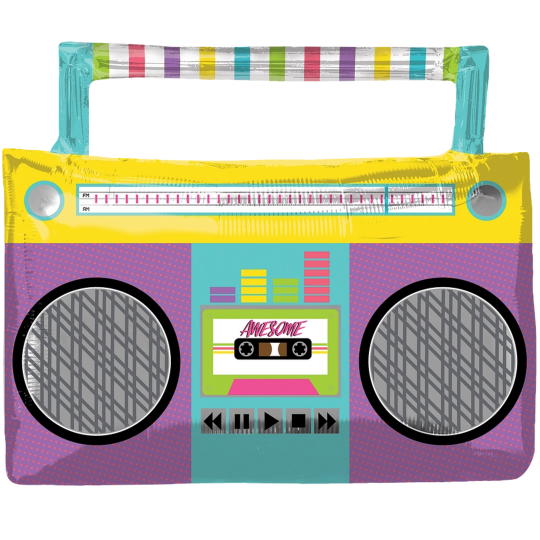 Retro Boombox Balloon