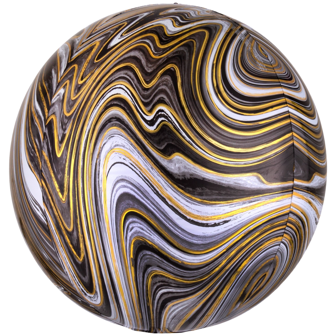 Black Marblez™ Orbz Balloon