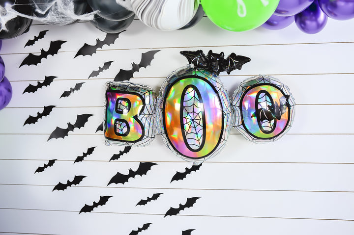 DIY Halloween Balloon Garland