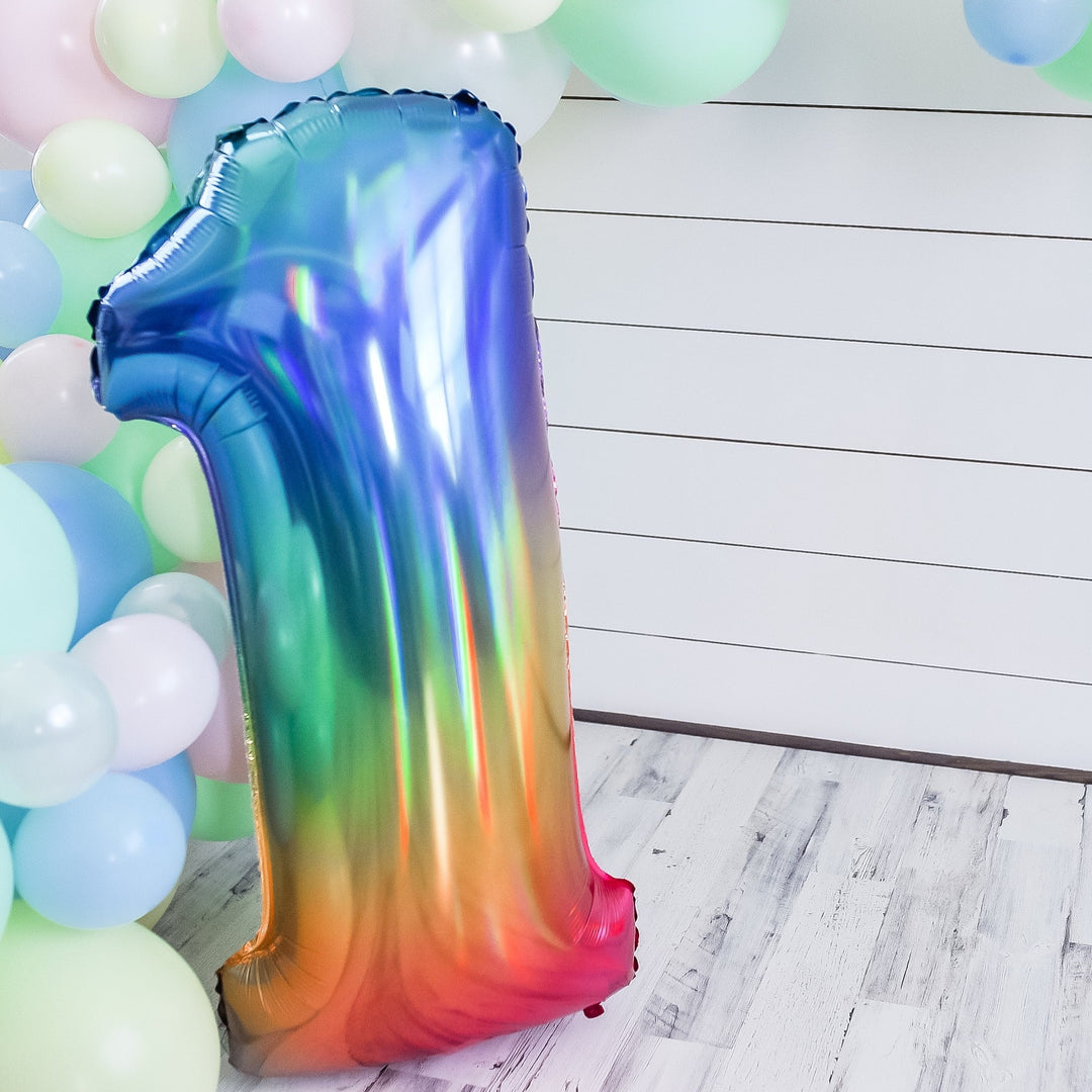 Holographic Rainbow Balloon Number