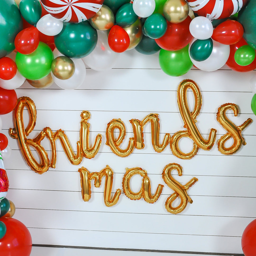 Friendsmas Balloon Banner