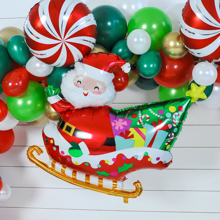 Santa Sleigh Balloon