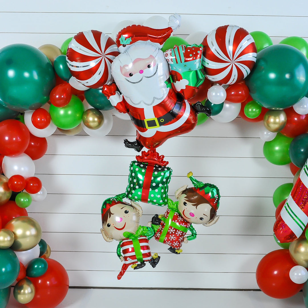 Santa and Elves Balloon
