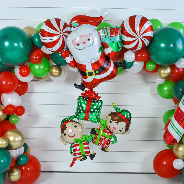 Santa and Elves Balloon