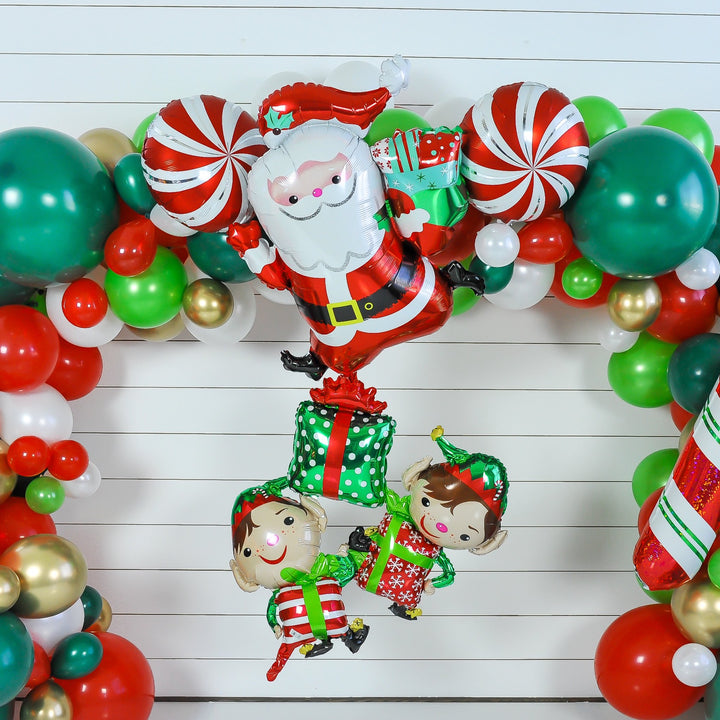 Santa and Elves Balloon
