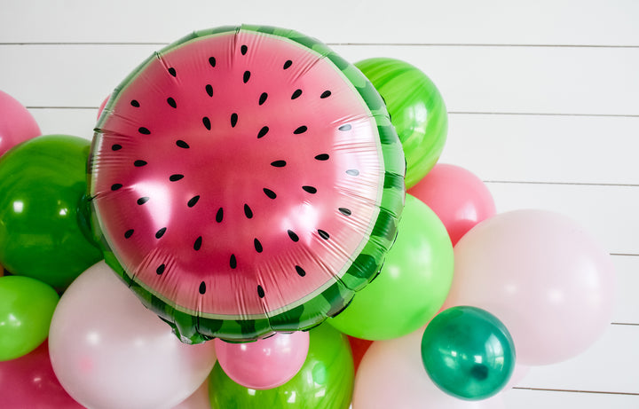 DIY Watermelon Balloon Garland (Pink)