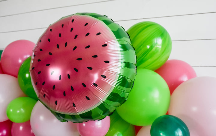DIY Watermelon Balloon Garland (Pink)