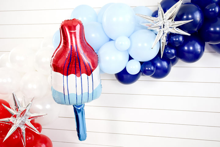 Red White Blue Popsicle Balloon