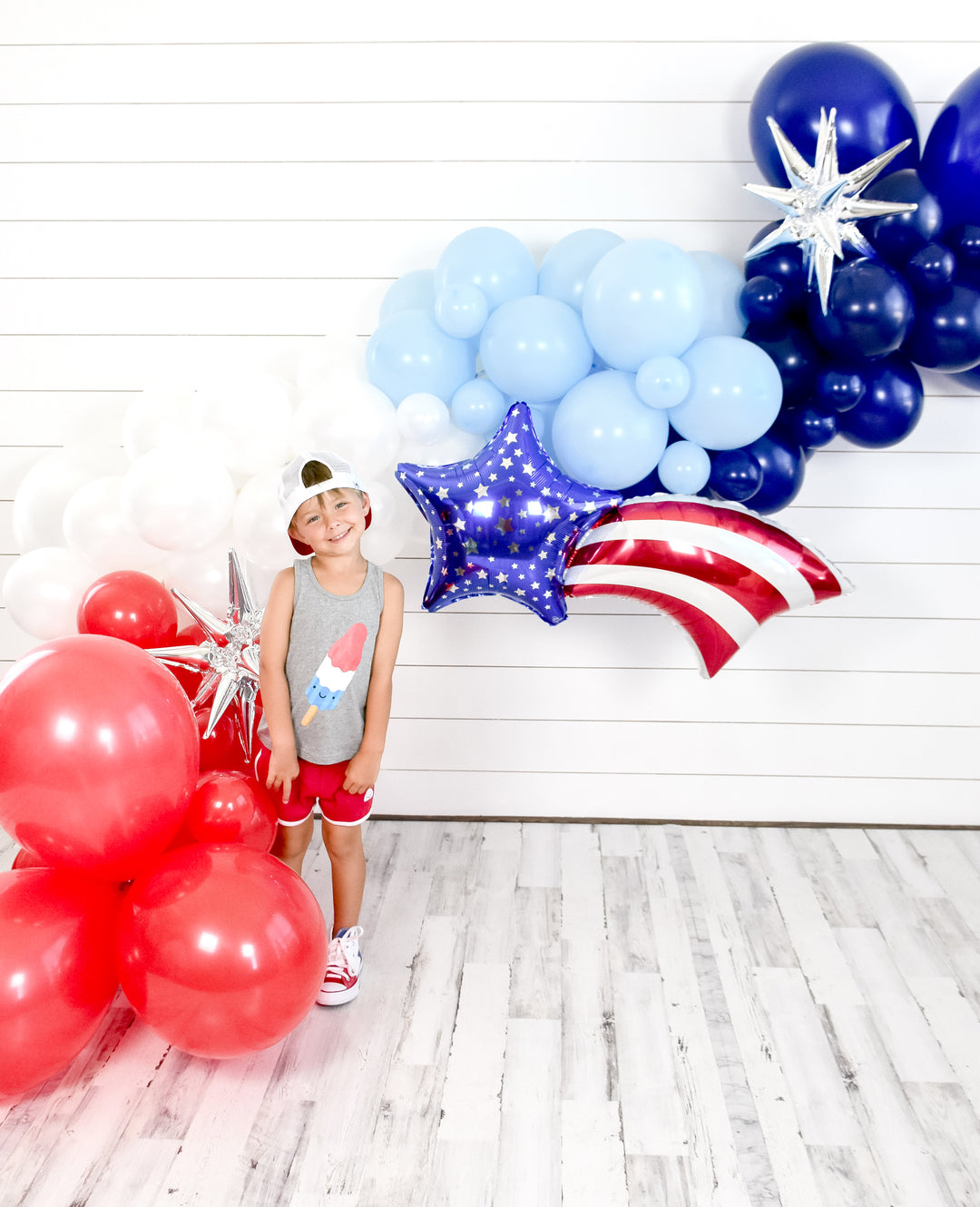 Patriotic Shooting Star Balloon
