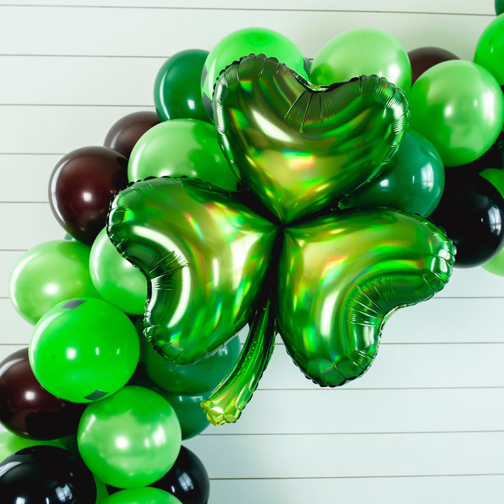 St. Patricks Day Green Shamrock Foil Balloon