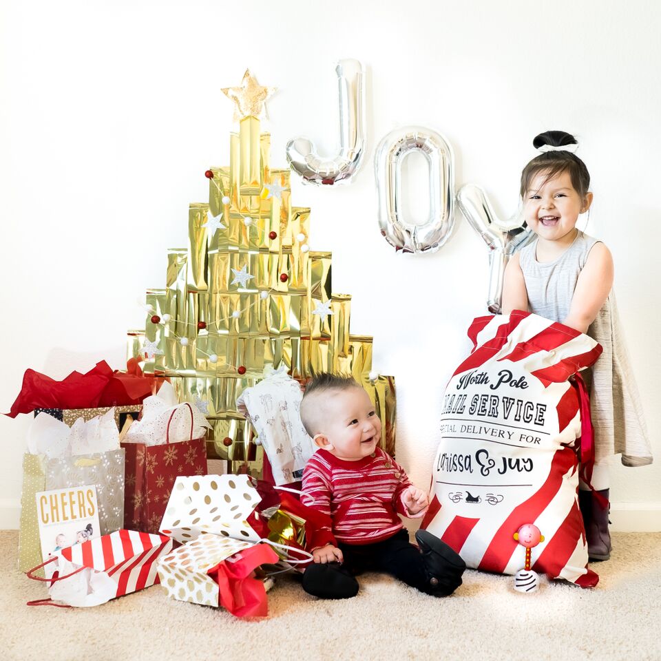 Joy Christmas Tree Party Box