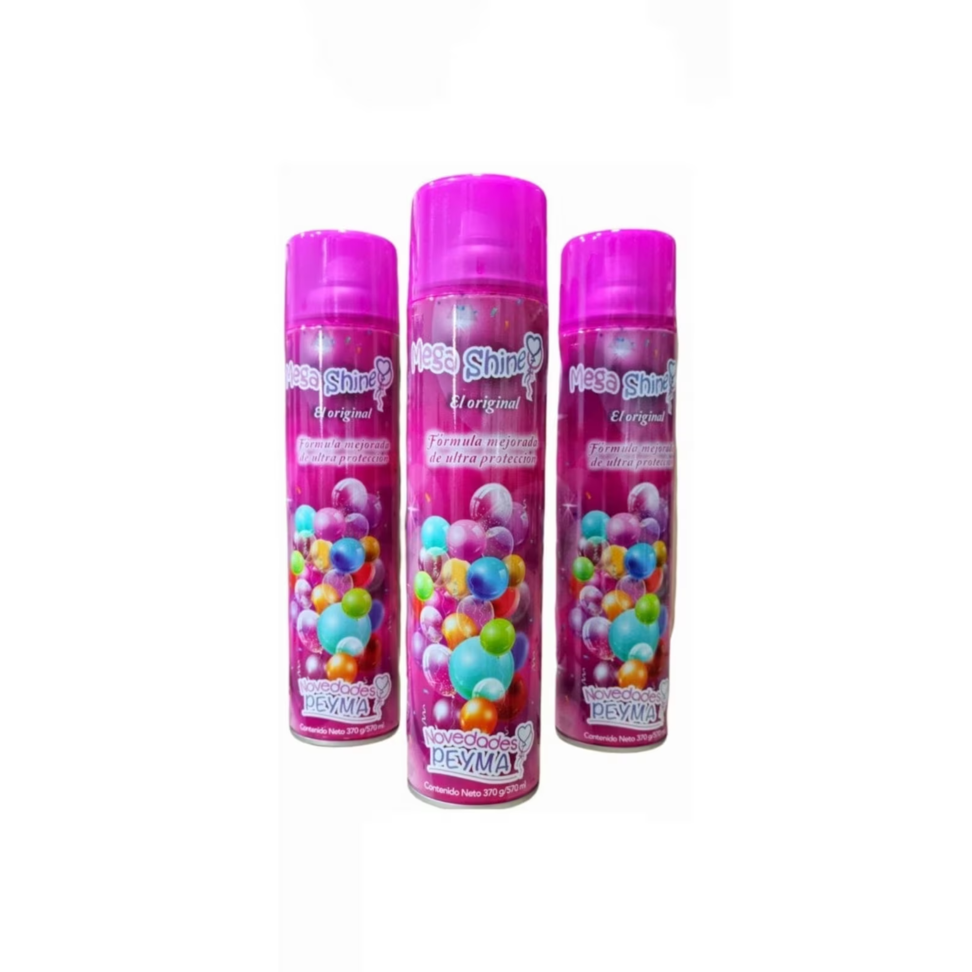 Mega Shine 13 oz Aersol Spray - Balloon Shining Solution