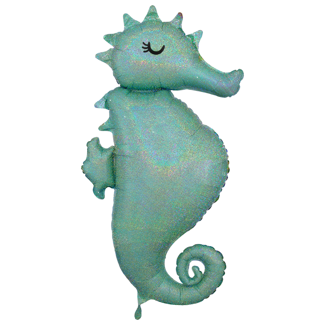 Mermaid Wishes Seahorse Balloon