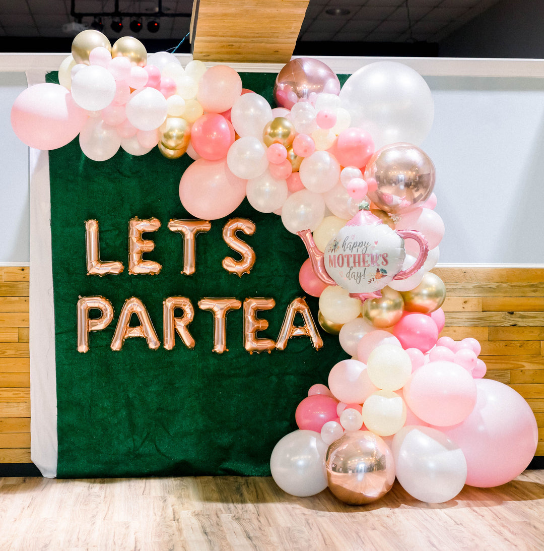 Lets Partea Balloon Banner