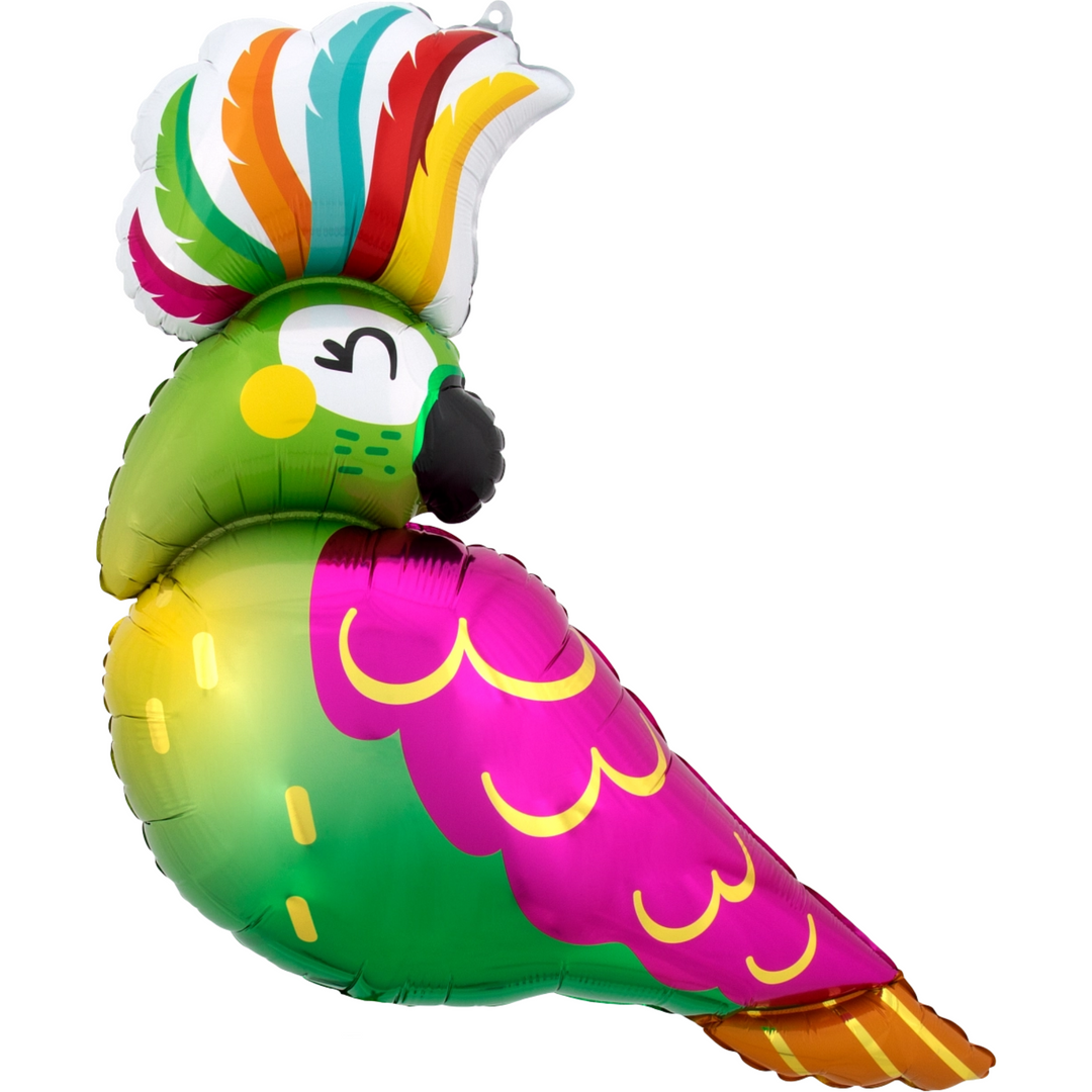 Tropical Parrot Balloon