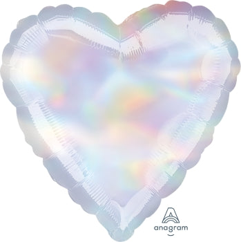 Iridescent Heart Balloon | 18"