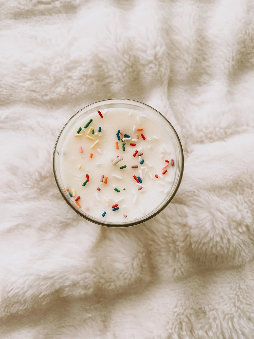 Rainbow Sprinkle Happy Birthday Soy Candle