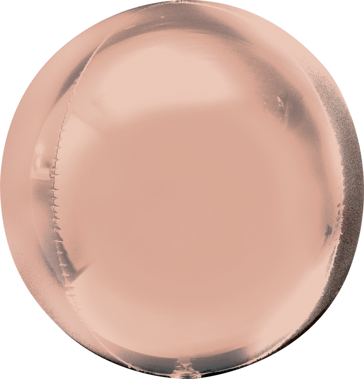Rose Gold Orbz Balloon w/ Paper Tassels