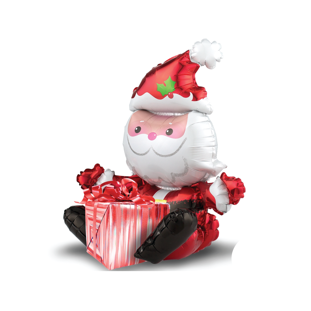 Sitting Santa Balloon