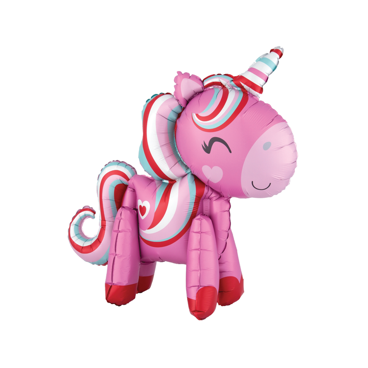 Valentine Unicorn Balloon