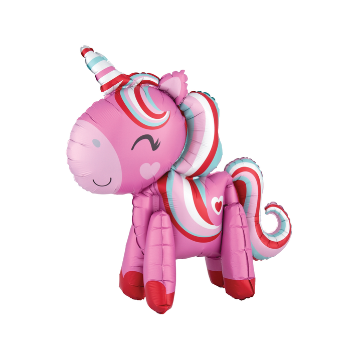 Valentine Unicorn Balloon
