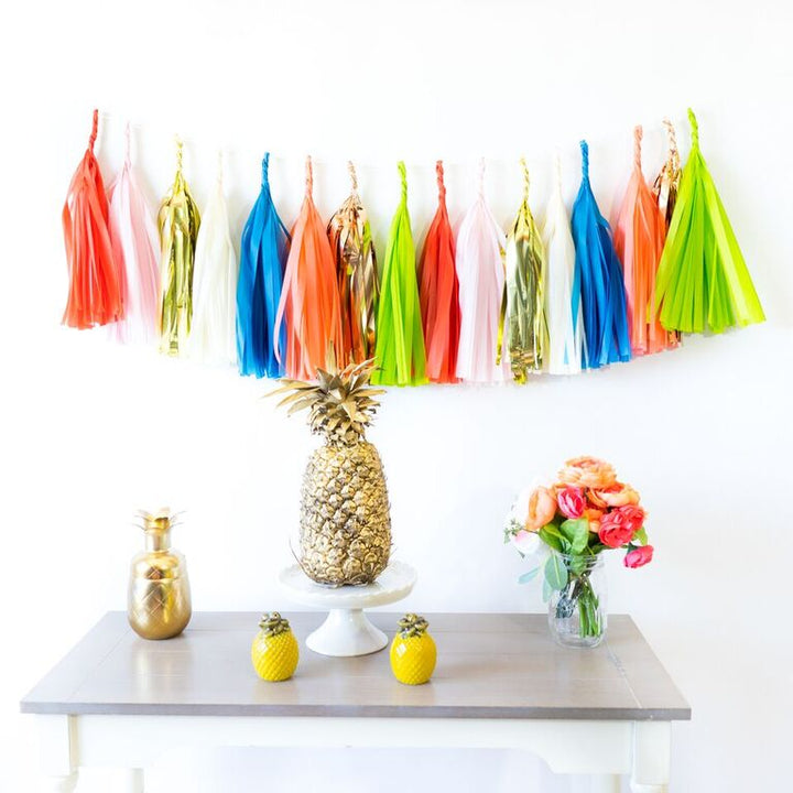 Luau Aloha Tiki Balloon Tassel Party Box
