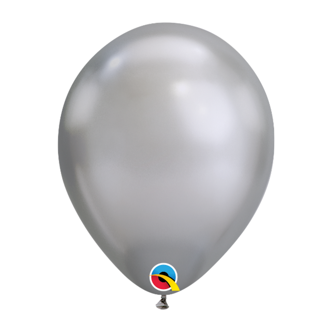 11 inch Qualatex Chrome Silver