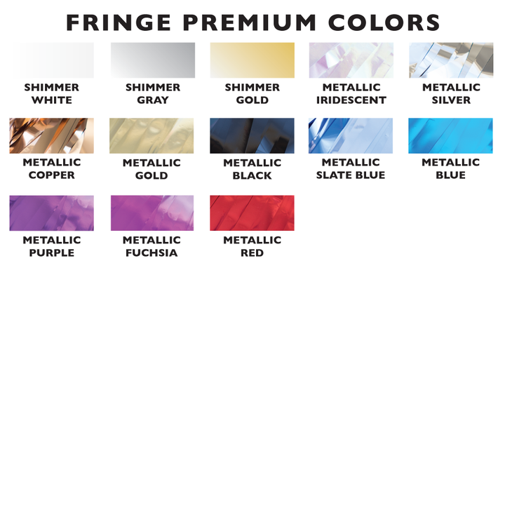 DIY Custom Fiesta Fringe Backdrop
