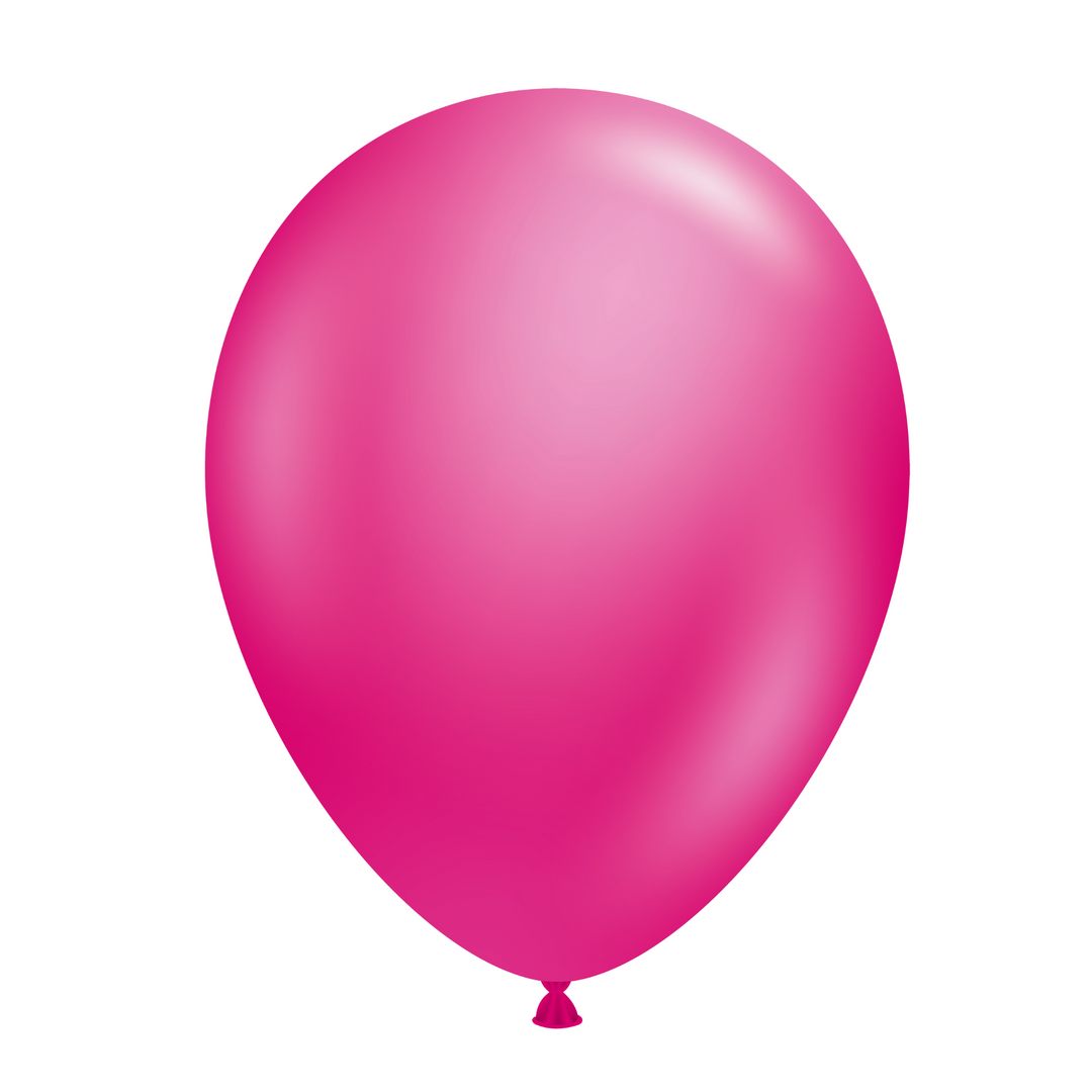 11 inch Tuftex Metallic Fuchsia