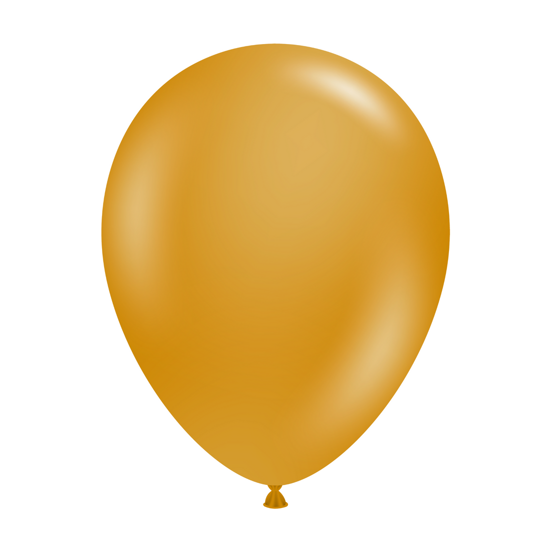 11 inch Tuftex Metallic Gold