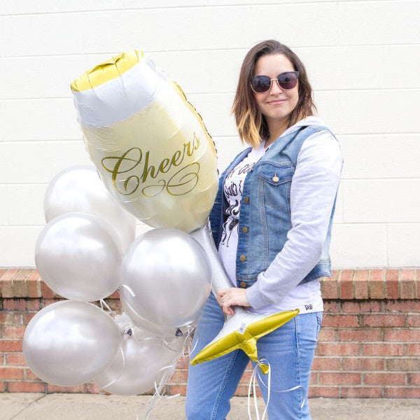 Cheers Champagne Balloon