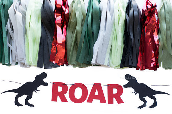 T-Rex Paper Tassels