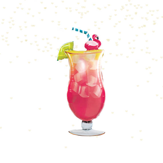 Flamingo Drink Balloon