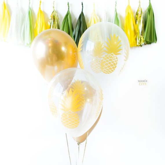 Pineapple Balloon Bouquet