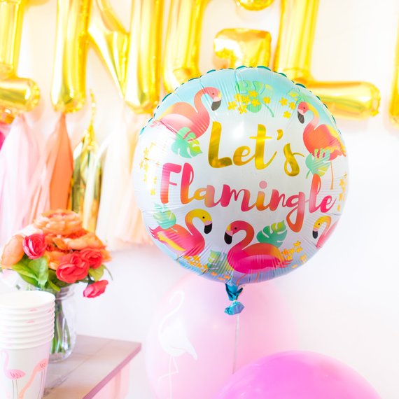 Let's Flamingle Ballon
