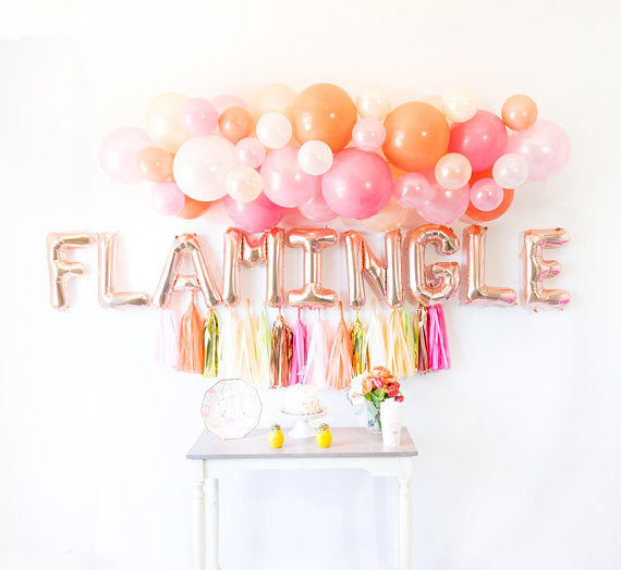 Let's Flamingle Balloon Tassel Party Box