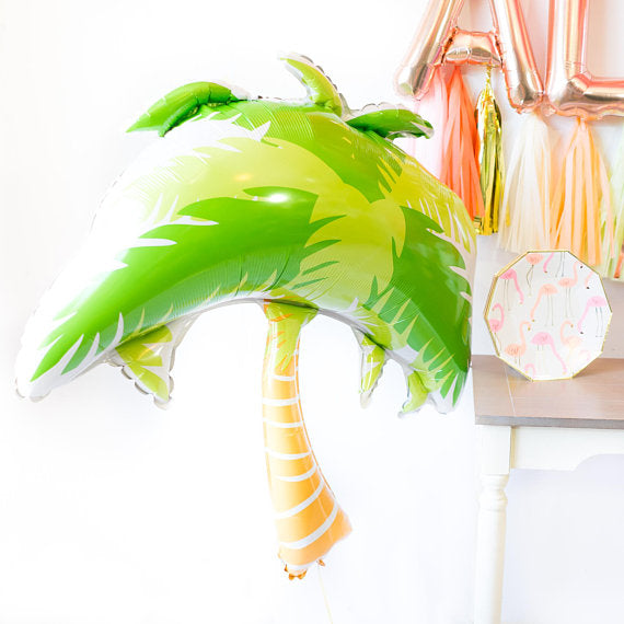 Aloha Flamingle Balloon Tassel Party Box