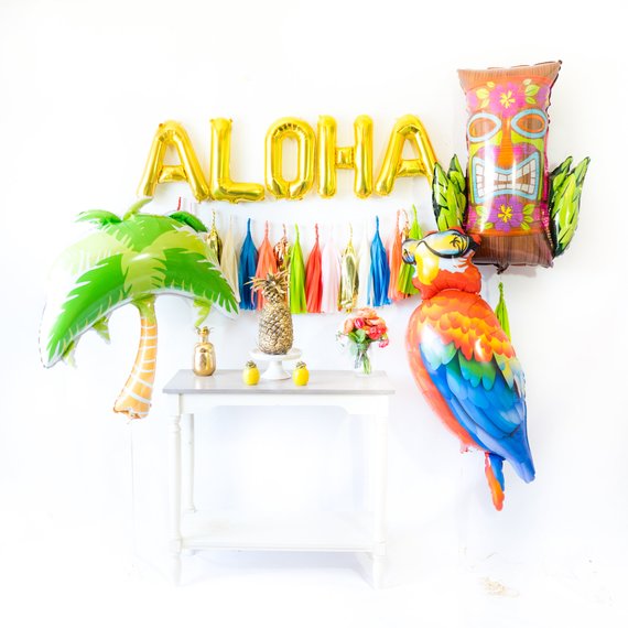 Aloha  Parrot Ballon