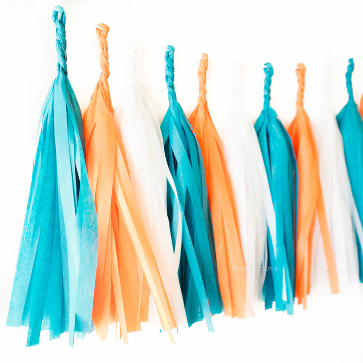 Dolphin Paper Tassels