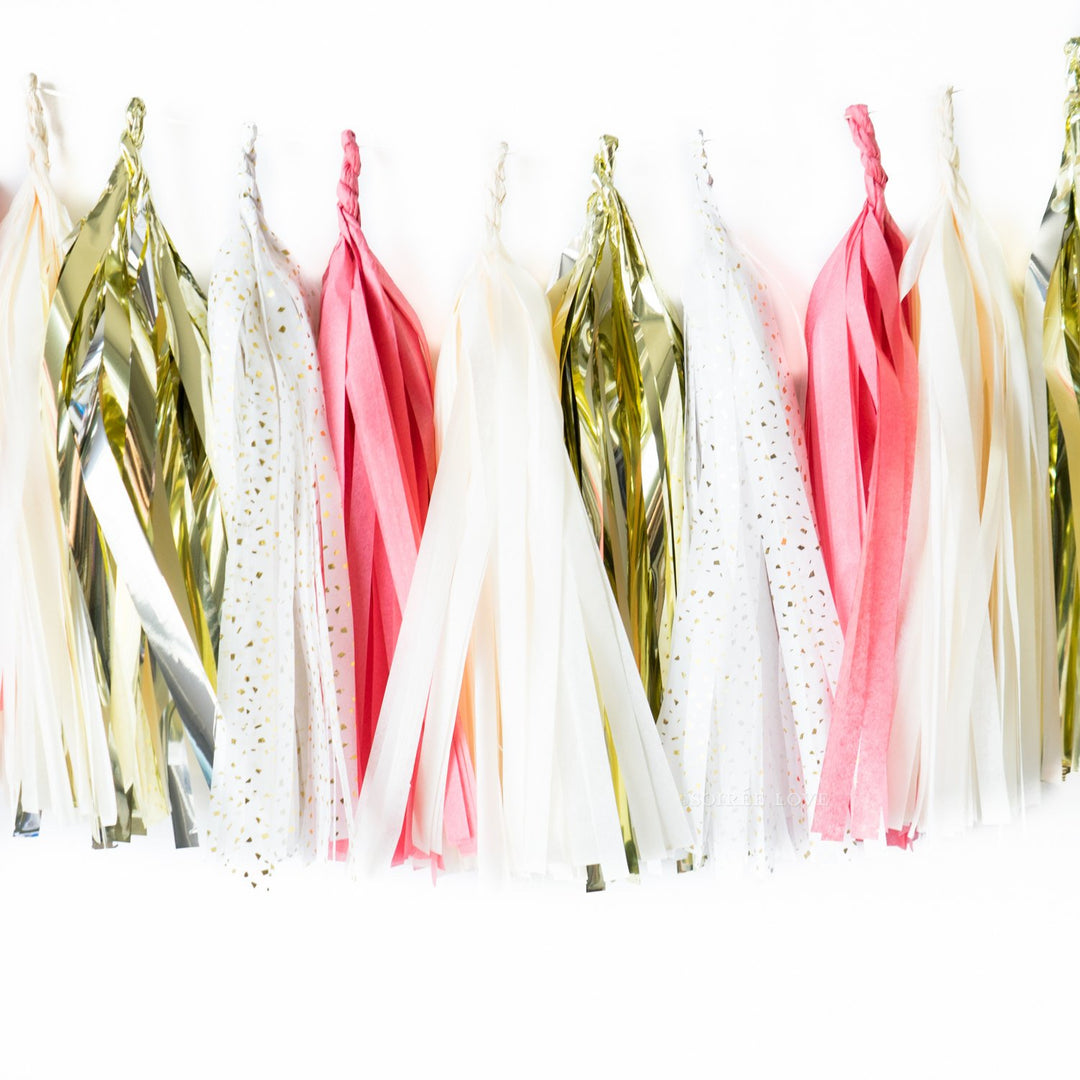 Maid of Honor Paper Tassels
