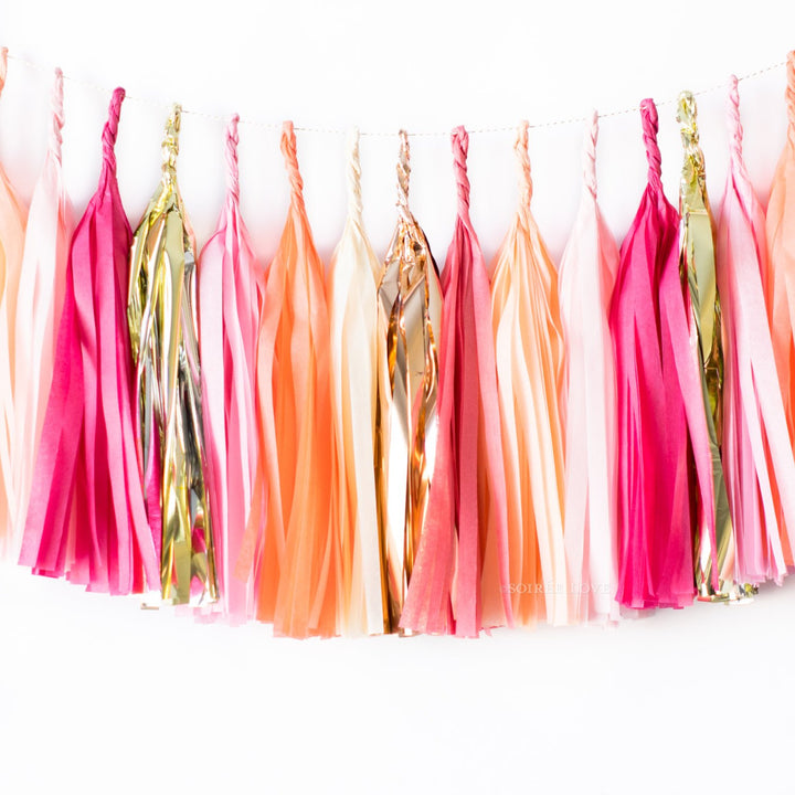 Love Punch Paper Tassels