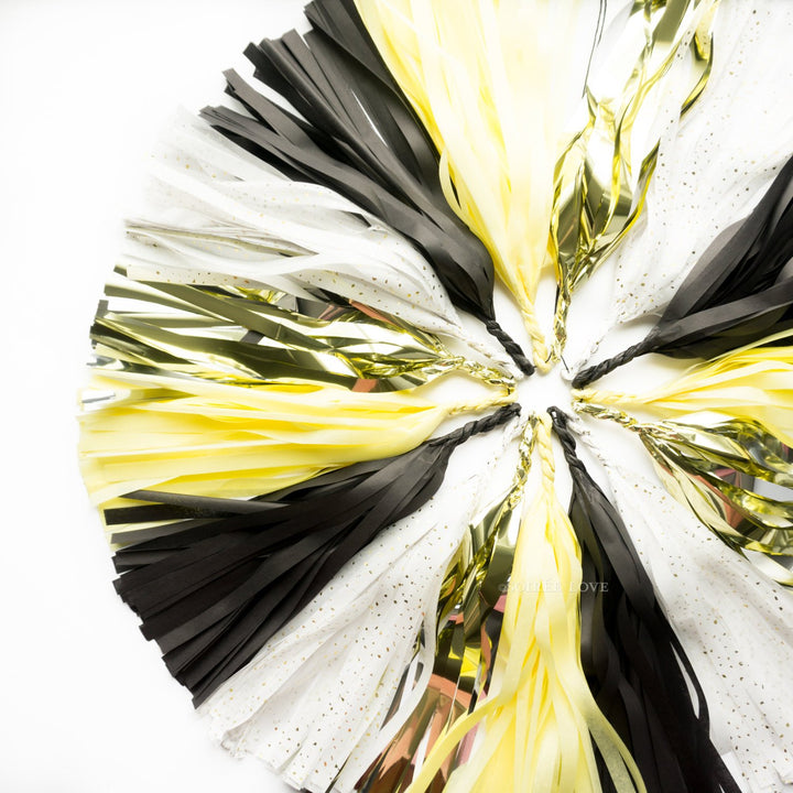 Bumblebee Paper Tassels