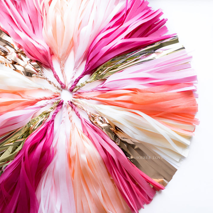 Love Punch Paper Tassels