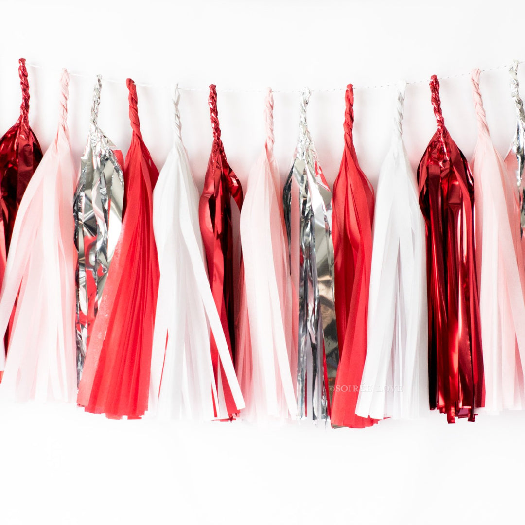 Valentine Paper Tassels