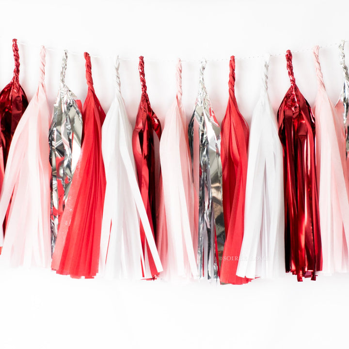 Valentine Paper Tassels