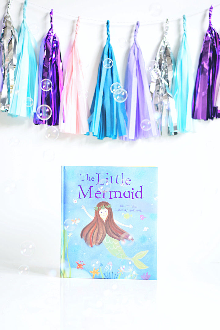 Pink Mermaid Paper Tassels