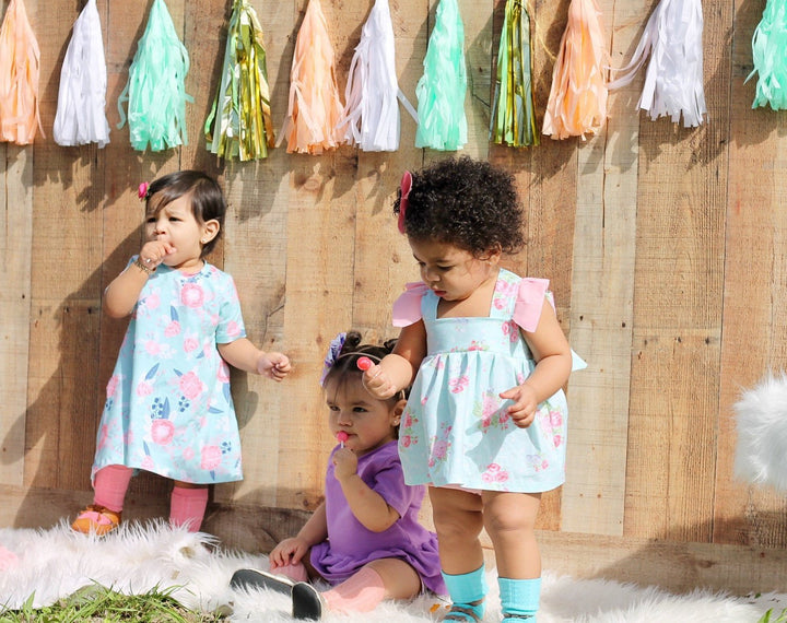 Peaches & Mint Paper Tassels